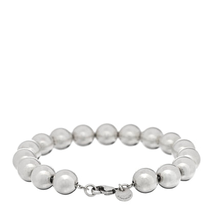 Tiffany Sterling Silver 10mm Hardwear Ball Bracelet 2 of 3