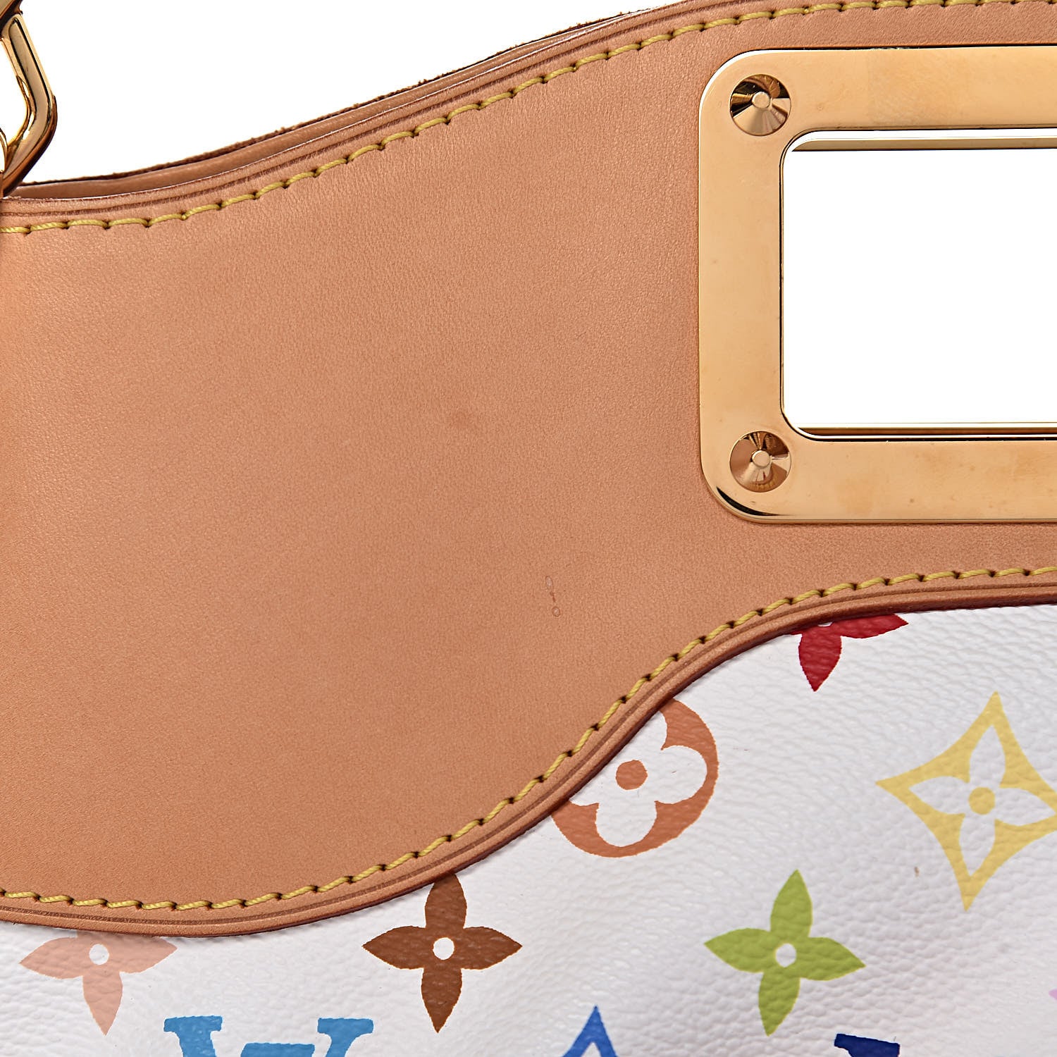 Louis Vuitton Monogram Multicolor Judy MM White 9 of 14