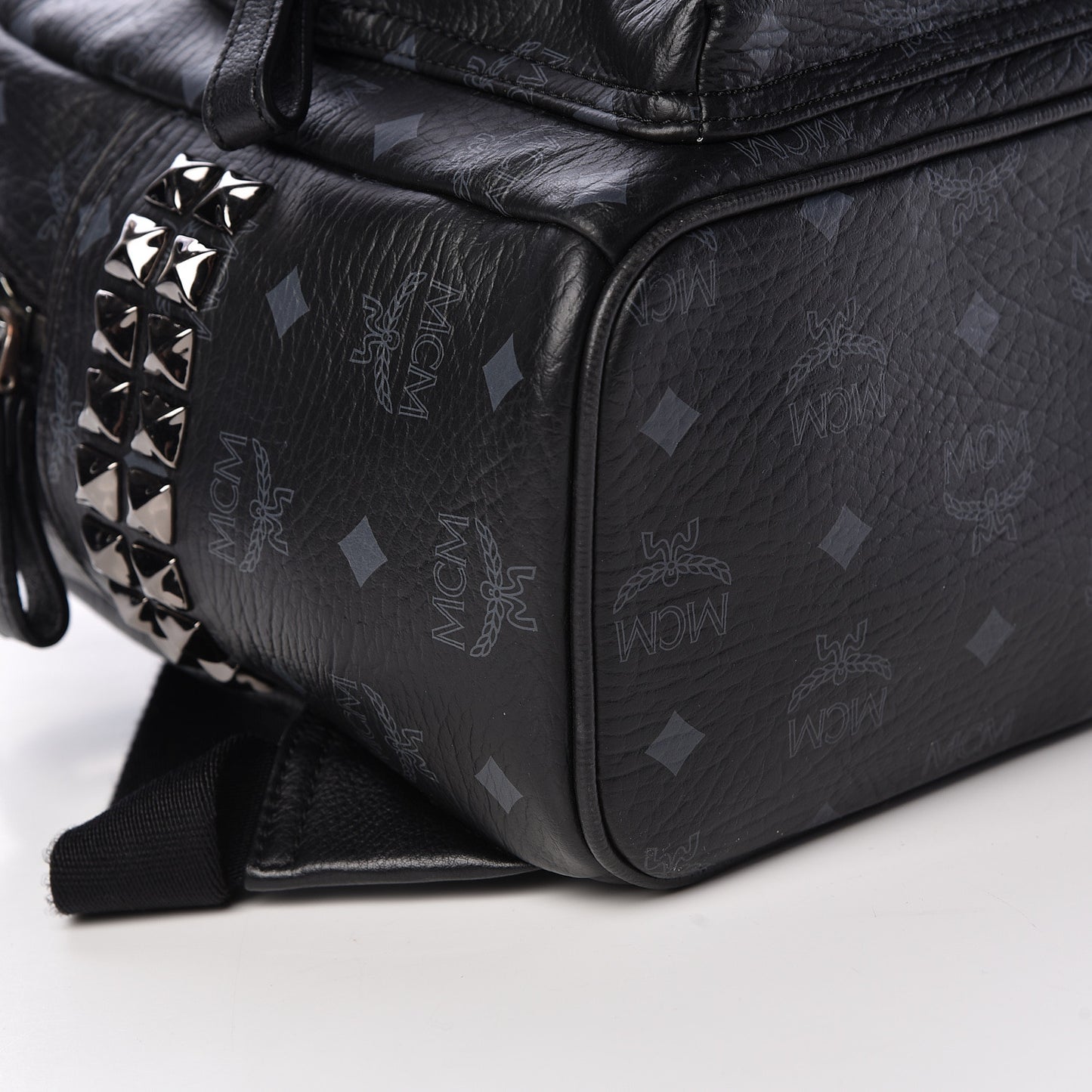 Visetos Small Side Stud Stark Backpack Black