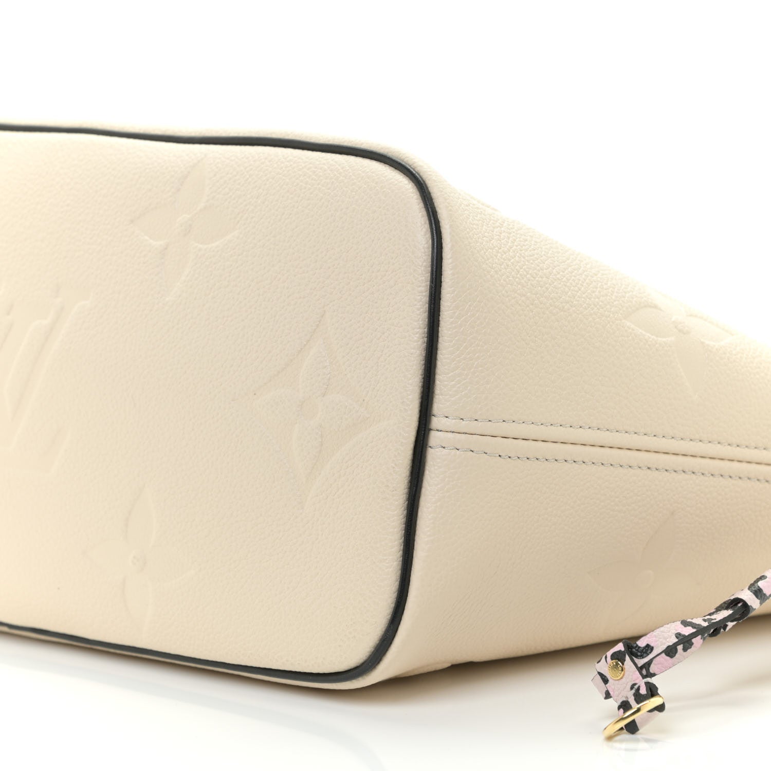 Louis Vuitton Empreinte Monogram Giant Wild At Heart Neverfull MM Creme 6 of 9