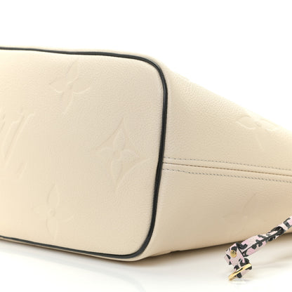 Louis Vuitton Empreinte Monogram Giant Wild At Heart Neverfull MM Creme 6 of 9