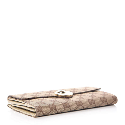Gucci Monogram Eclipse Continental Wallet Off White 4 of 18