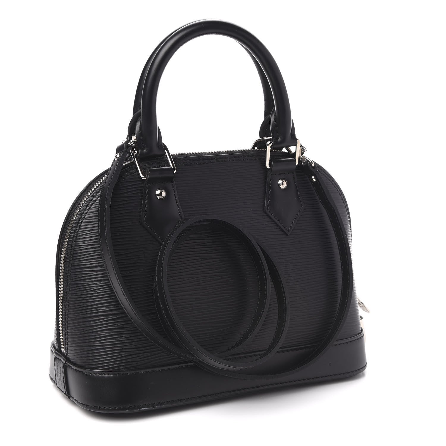 Louis Vuitton Epi Alma BB Black 3 of 9
