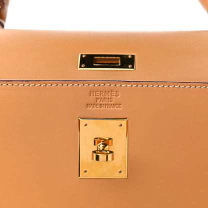 Hermes Vache Natural Kelly Sellier 35 6 of 17