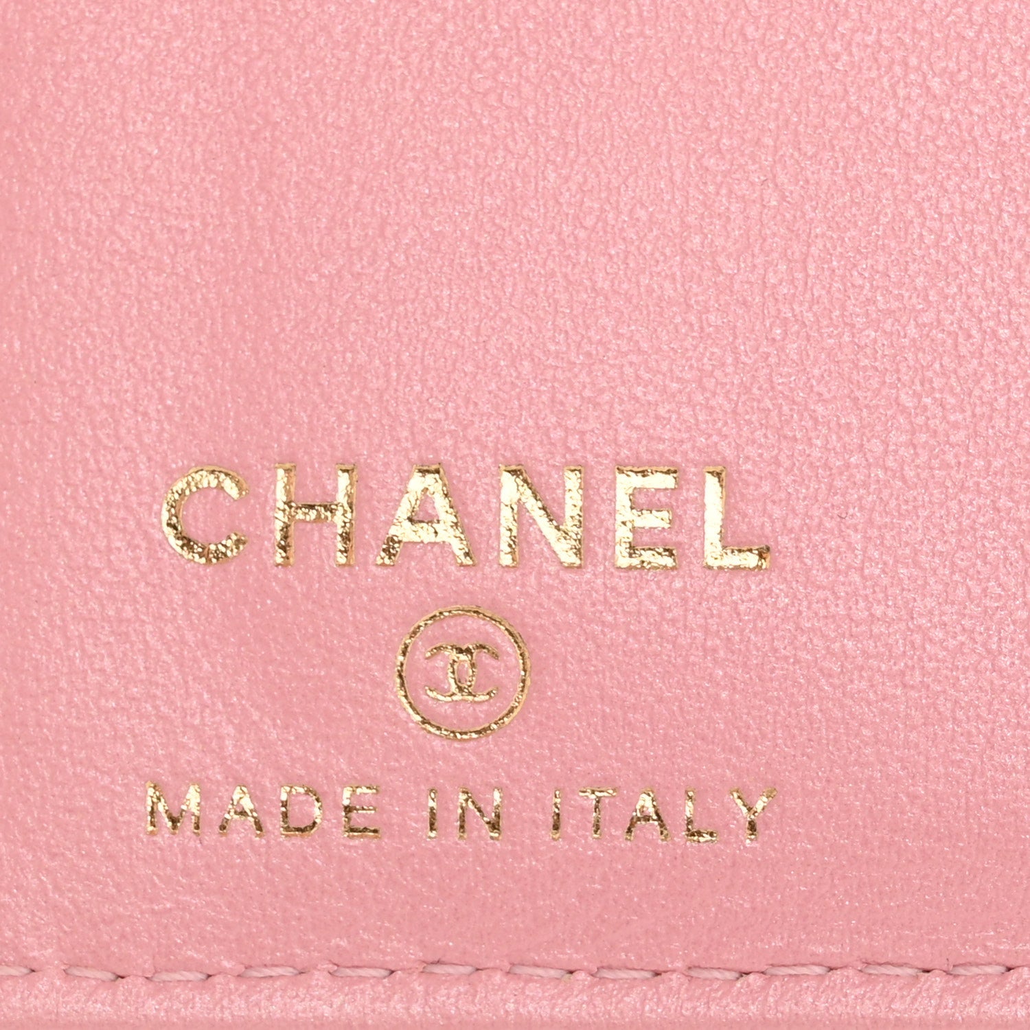 Chanel Iridescent Caviar Quilted Card Holder Wallet Rose Pink 6 of 8