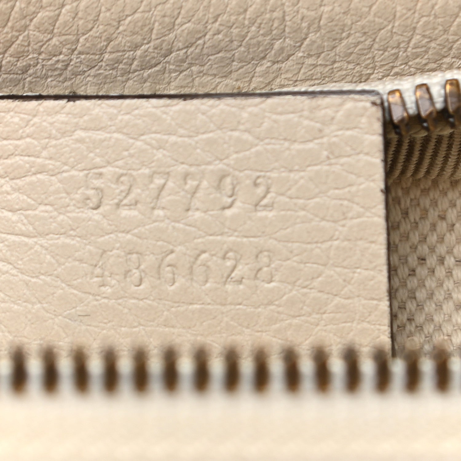 Gucci Grained Calfskin Small Logo Belt Bag White 7 of 11