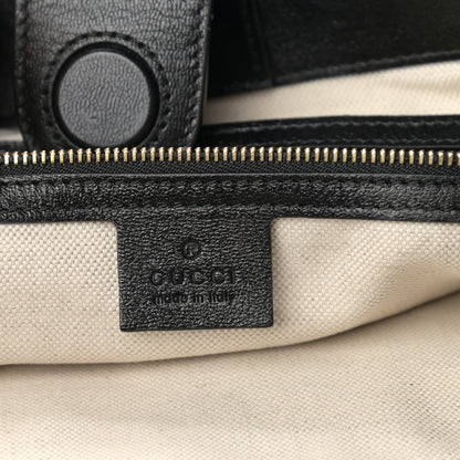 Gucci Calfskin Large Horsebit 1955 Tote Bag Black 6 of 13