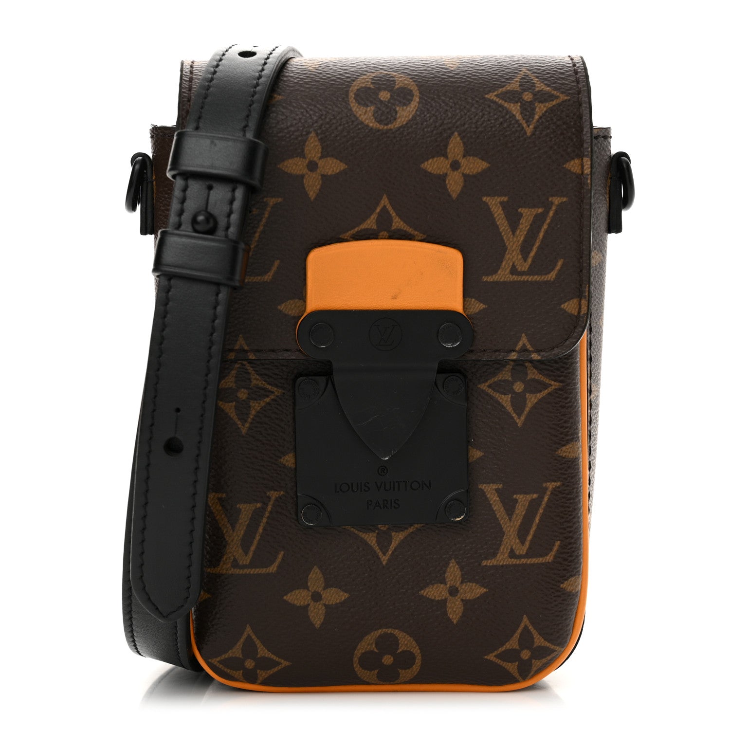 Louis Vuitton Monogram S Lock Vertical Wearable Wallet Radiant Sun 1 of 11