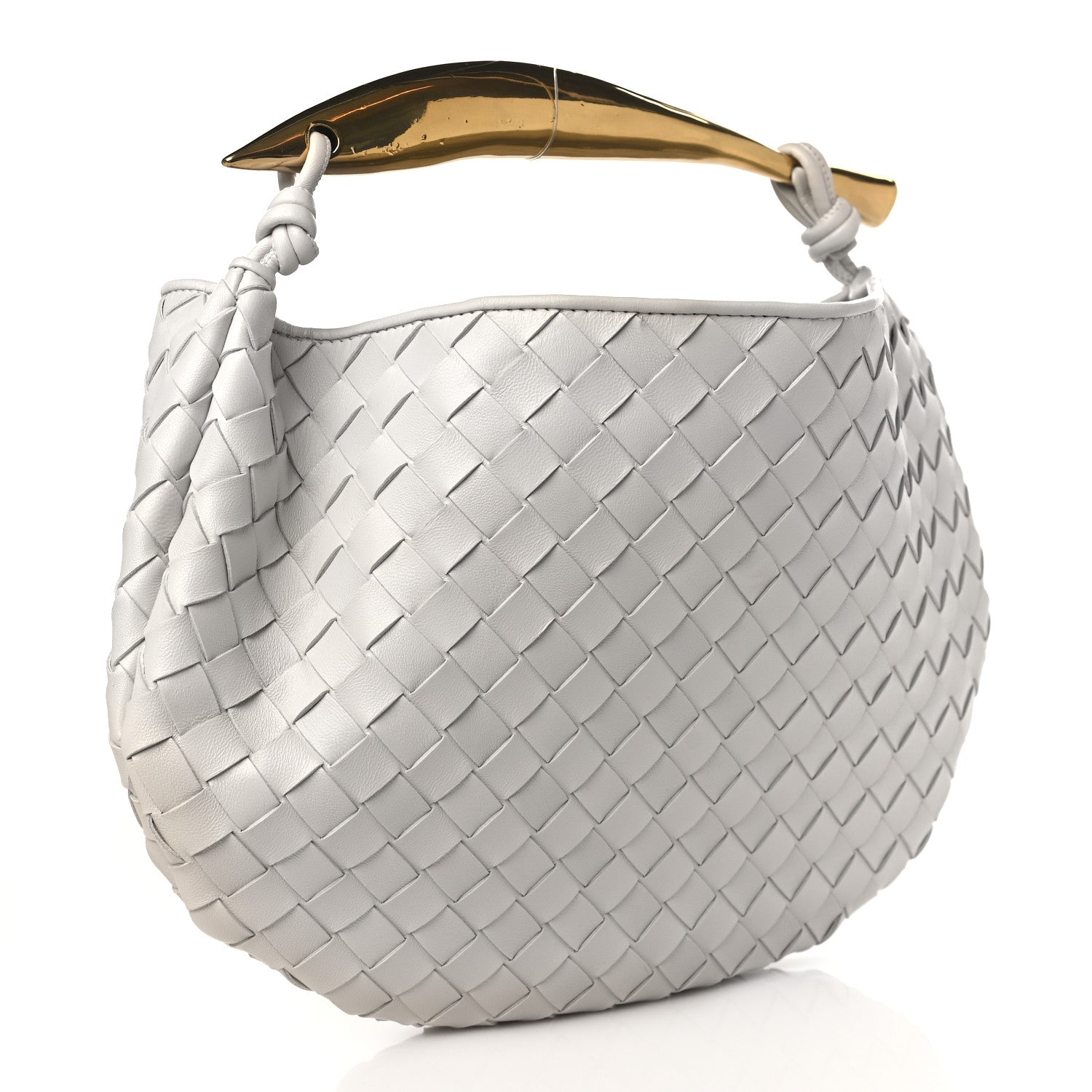 Bottega Veneta Nappa Intrecciato Sardine Bag Chalk 3 of 9