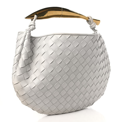 Bottega Veneta Nappa Intrecciato Sardine Bag Chalk 3 of 9