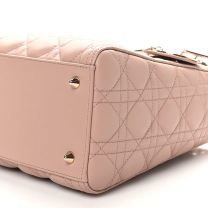 Christian Dior Lambskin Cannage Medium Lady Dior Bois de Rose 10 of 10