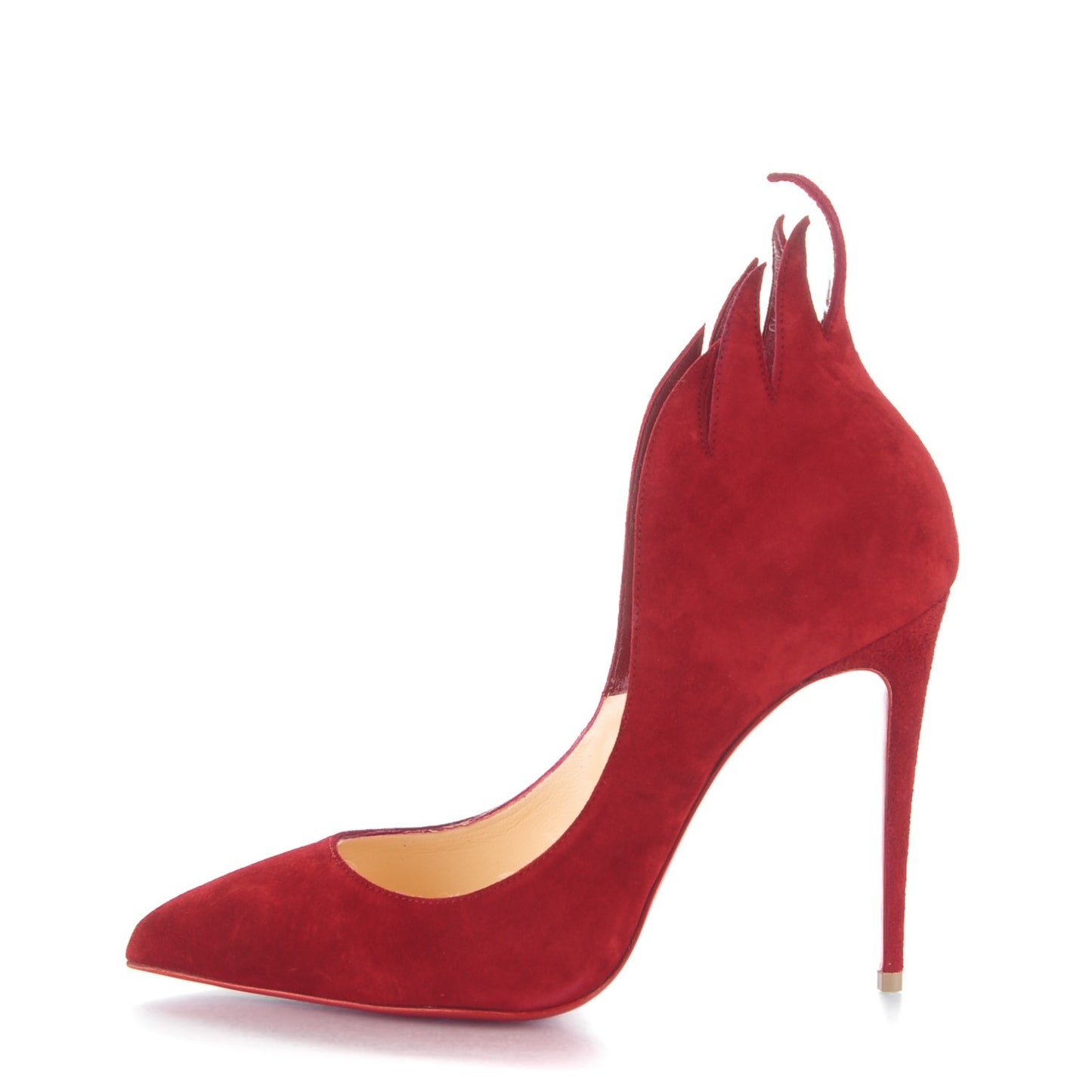 Suede Victorina 100 Pumps 37 Carmin