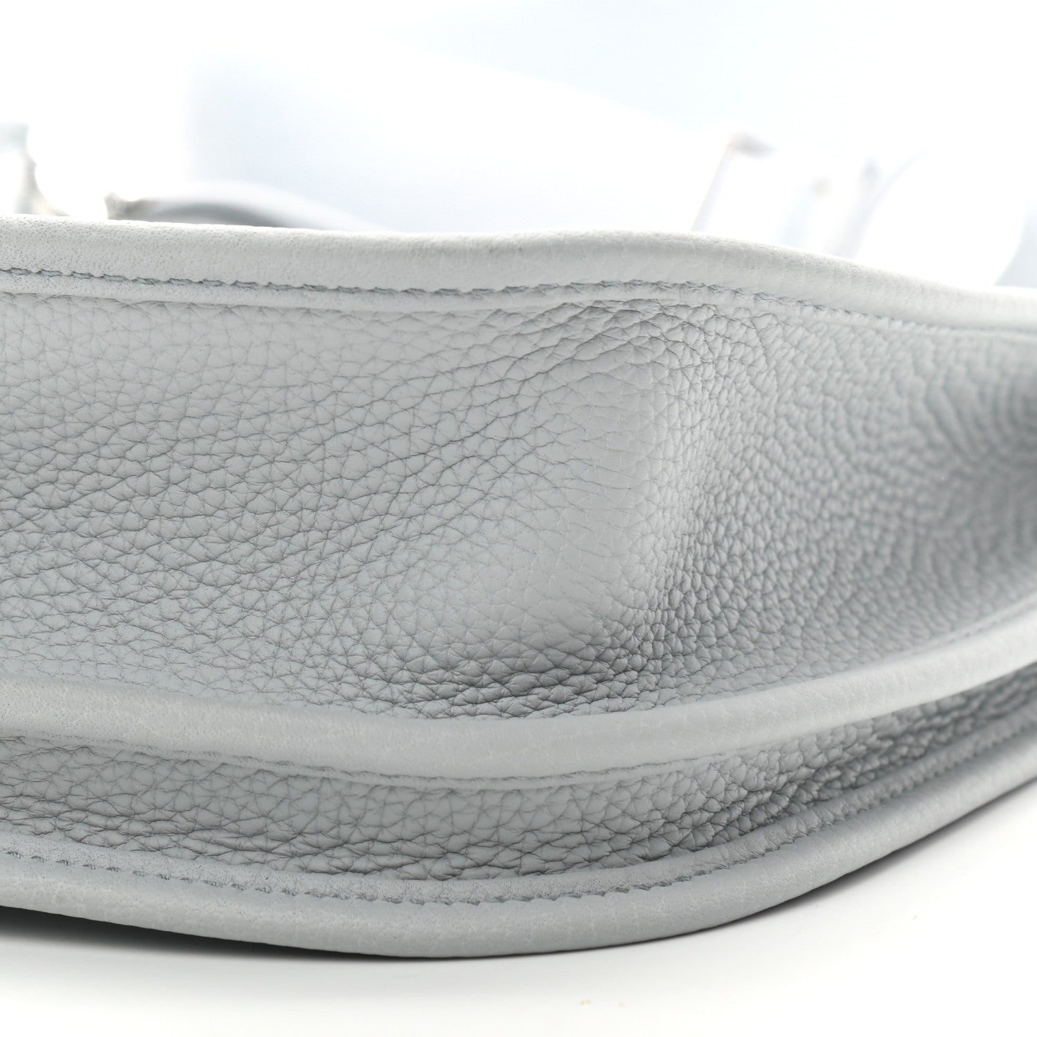 Hermes Taurillon Clemence Evelyne III PM Bleu Pale 9 of 9