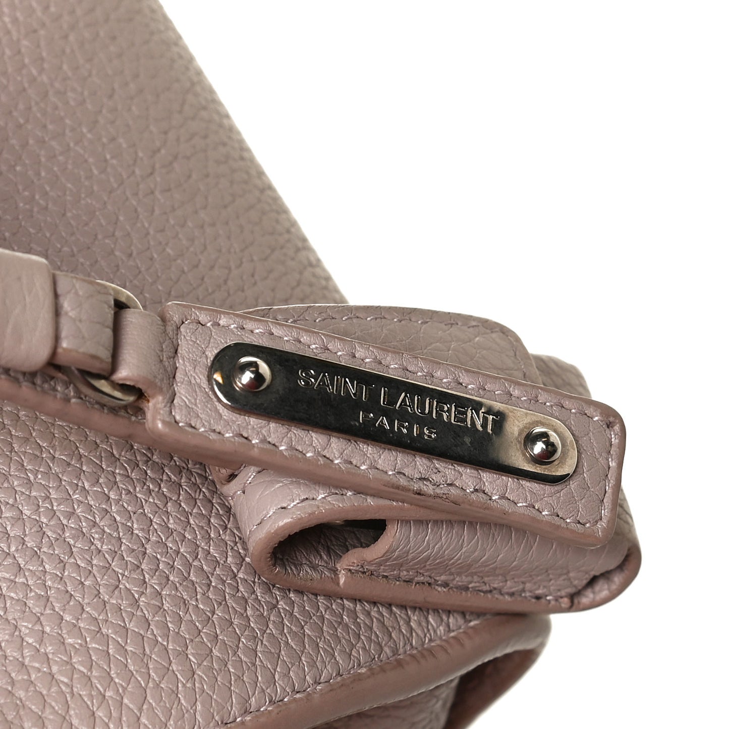 Grained Calfskin Nano Sac De Jour Souple Nude