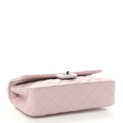Chanel Lambskin Quilted Medium Double Flap Light Pink 5 of 11