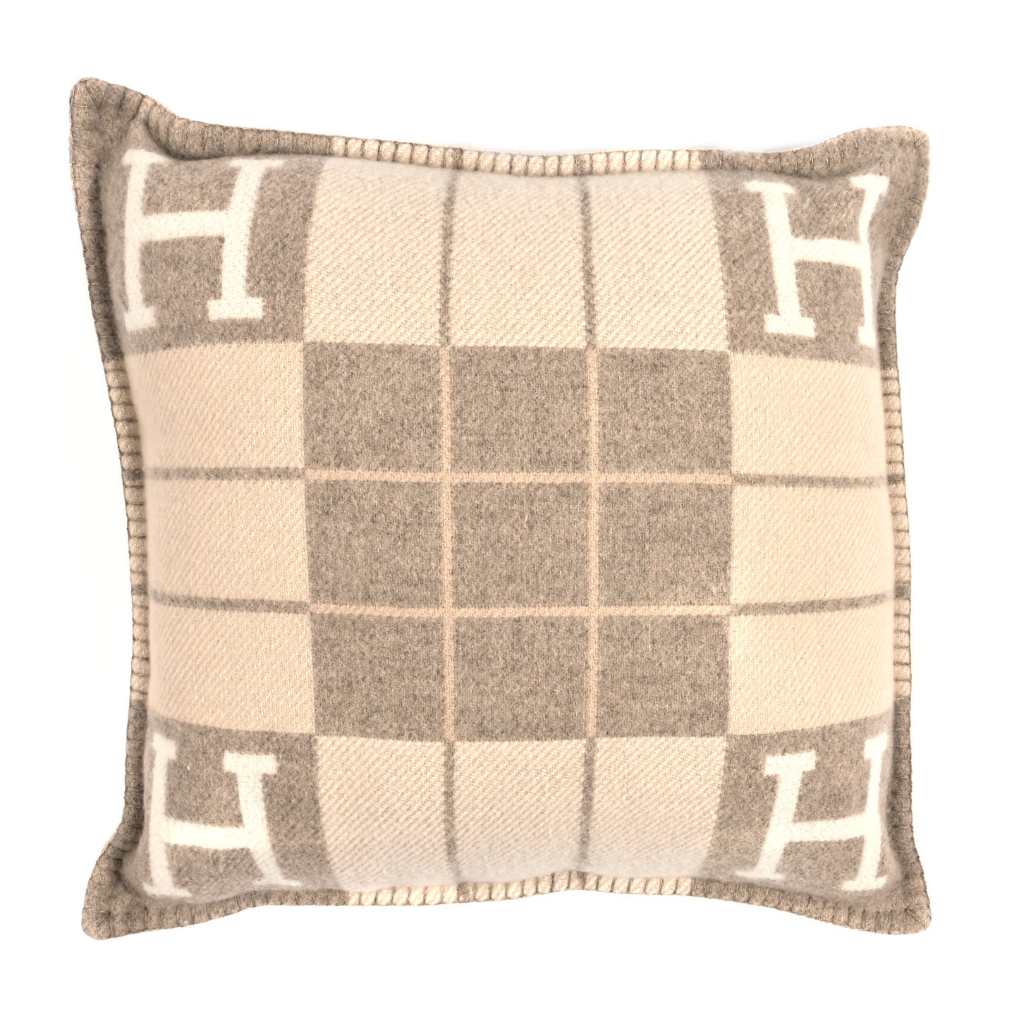 Wool Cashmere Avalon III Pillow PM Coco Camomille