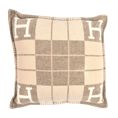 Hermes Wool Cashmere Avalon III Pillow PM Coco Camomille 1 of 3