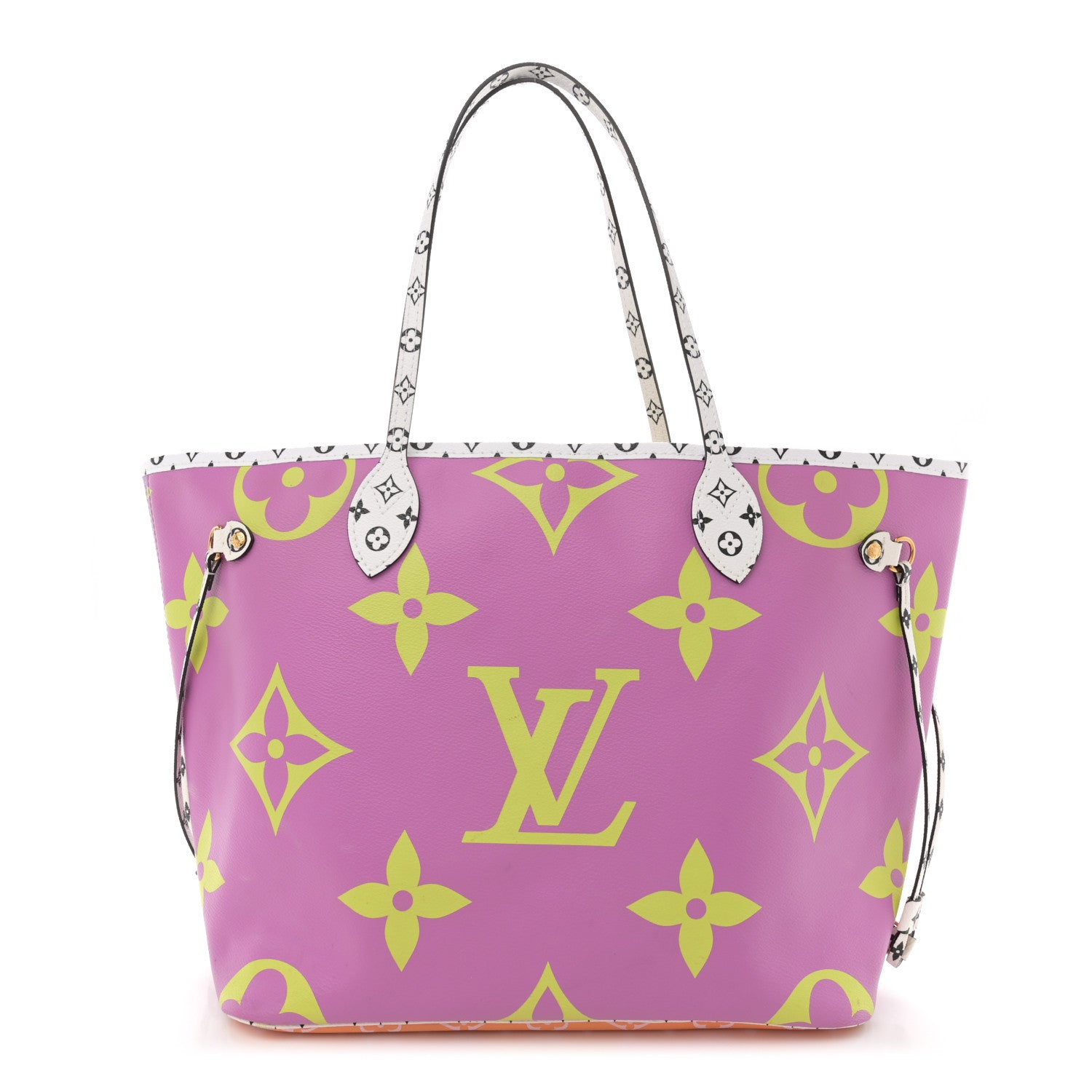 Louis Vuitton Monogram Giant Neverfull MM Pink Lilac 1 of 12