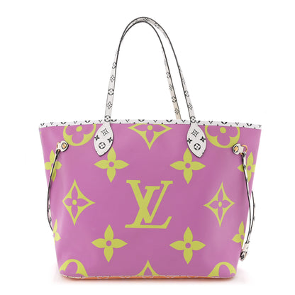 Louis Vuitton Monogram Giant Neverfull MM Pink Lilac 1 of 12