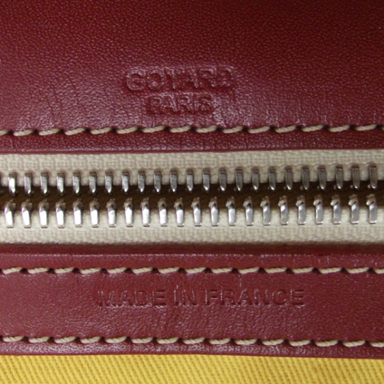 Goyard Ambassade Soft Suitcase Red 9 of 11