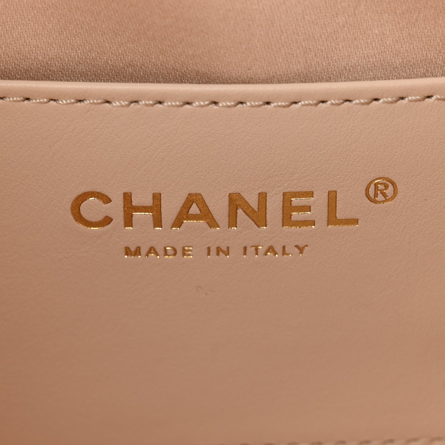 Chanel Metallic Caviar Quilted Mini Chanel 25 Handbag Copper 6 of 11
