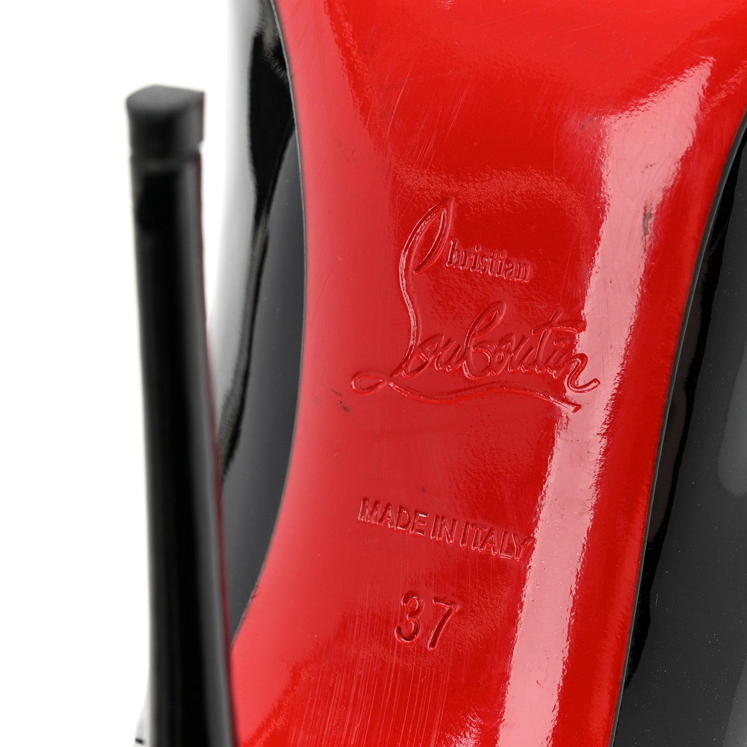 Christian Louboutin Patent So Kate 120 Pumps 37 Black 7 of 11
