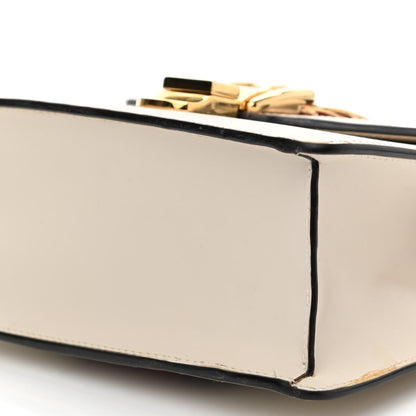 Gucci Calfskin Mini Sylvie Top Handle Bag White 10 of 19