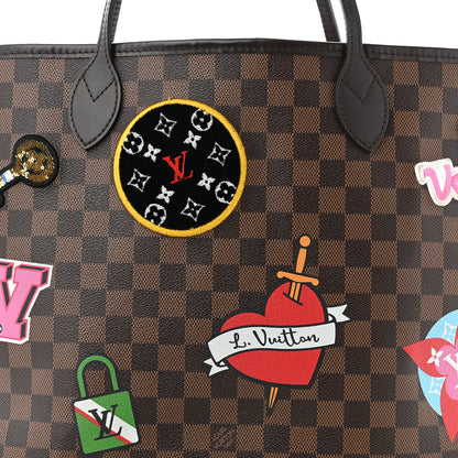 Louis Vuitton Damier Ebene Travel Stickers Neo Neverfull MM 8 of 12