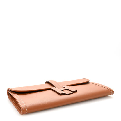 Hermes Evercolor Jige Elan 29 Clutch Gold 4 of 7