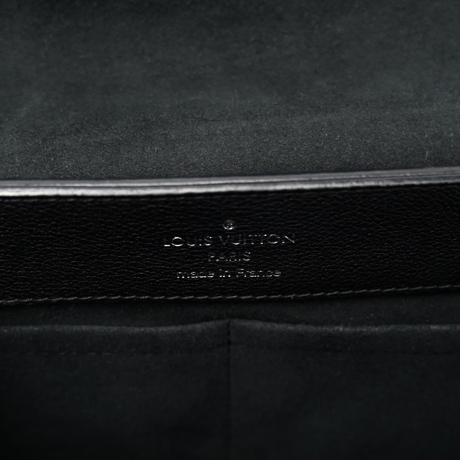 Louis Vuitton Calfskin Lockme Ever Black 6 of 9