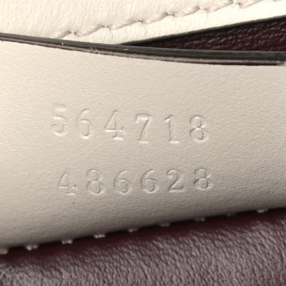 Gucci Smooth Calfskin Mini Zumi Shoulder Bag White 7 of 10