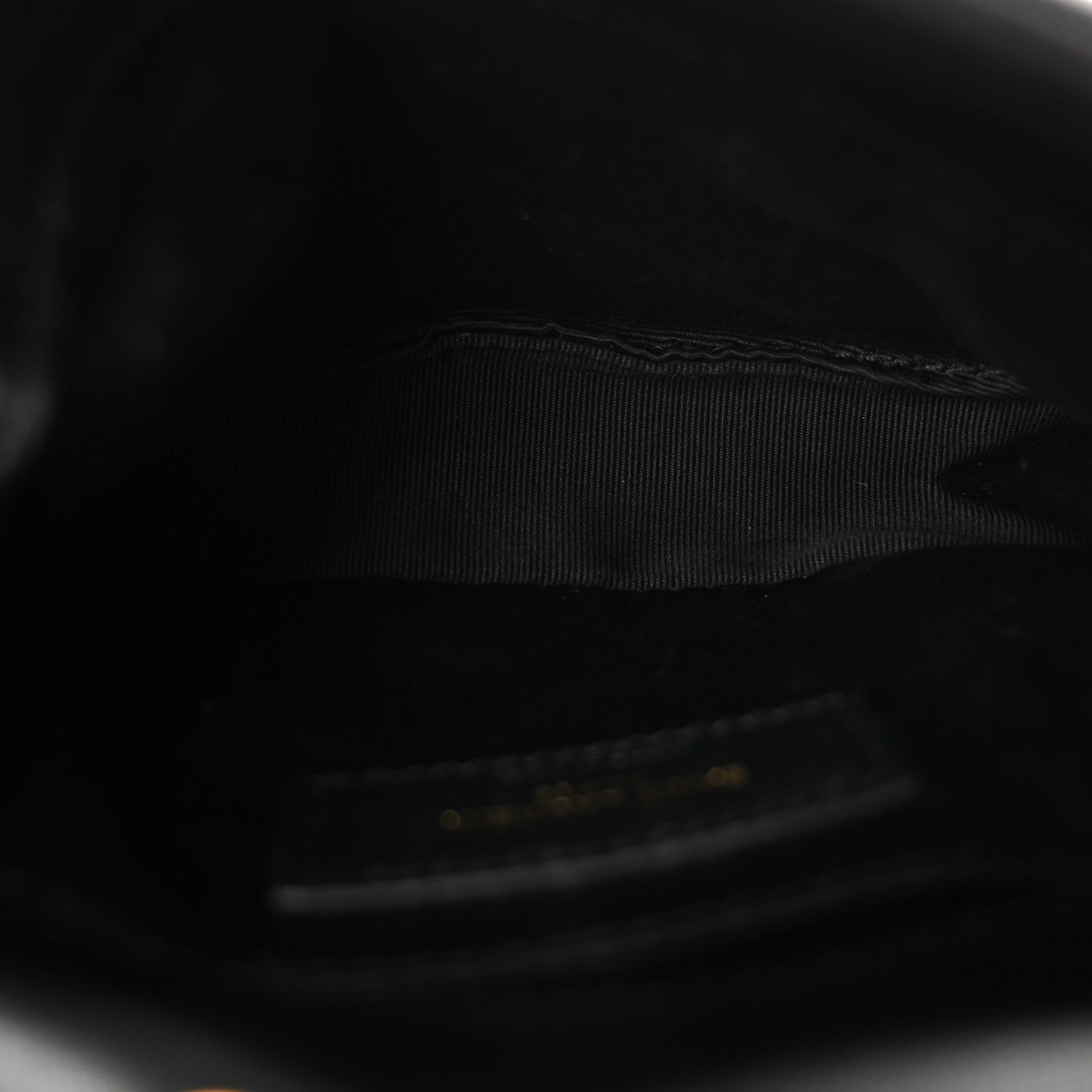 Saint Laurent Lambskin Patchwork Monogram Nano Jamie 4.3 Black 5 of 10