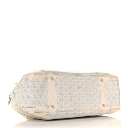 Goyard Goyardine Saint Jeanne GM Bowler White 3 of 13