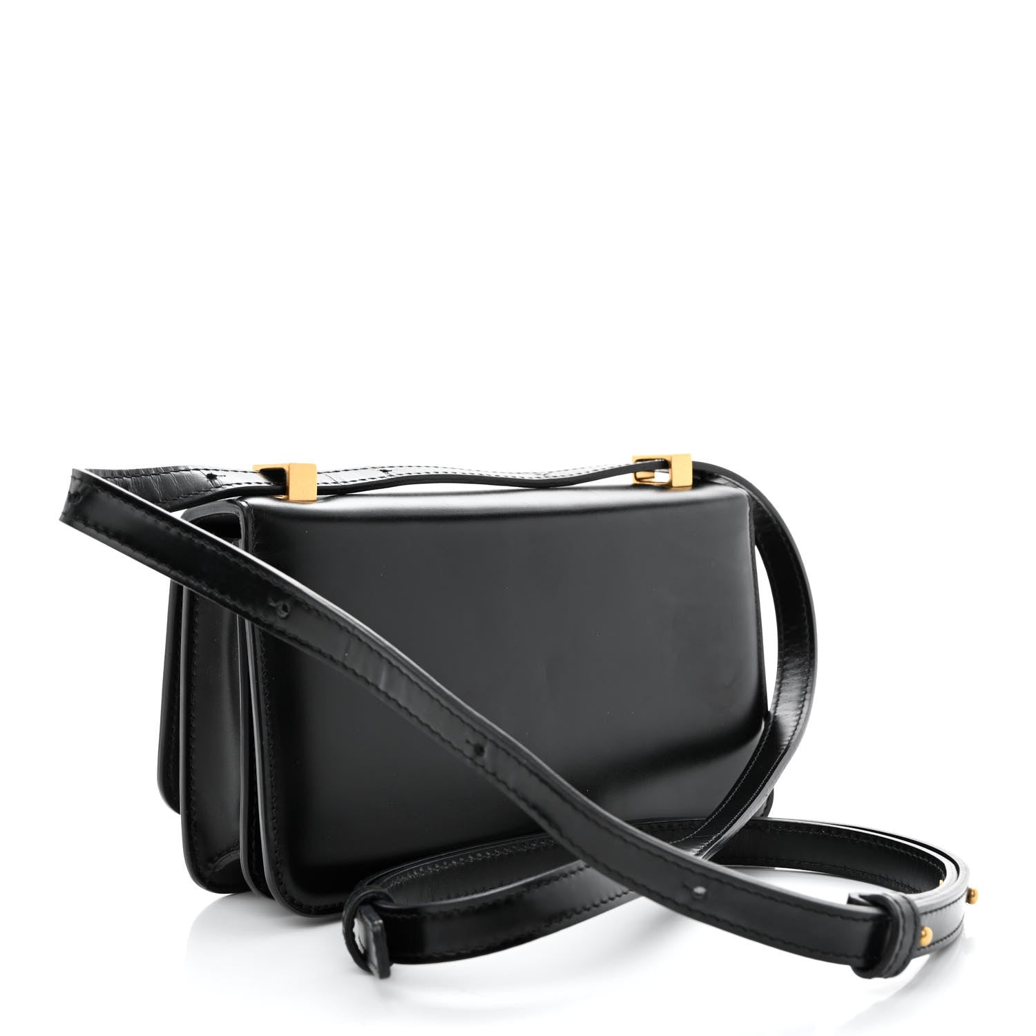 Bottega Veneta Spazzolato Calfskin Mini Classic BV Bag Black 3 of 11