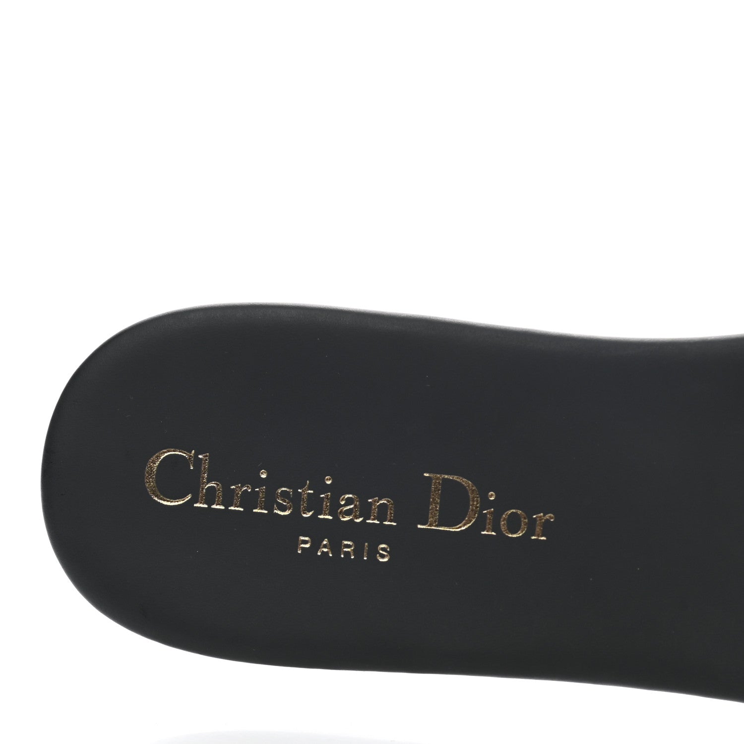 Christian Dior Canvas Embroidered Dway Mules Slide Sandals 38.5 Deep Blue 7 of 11