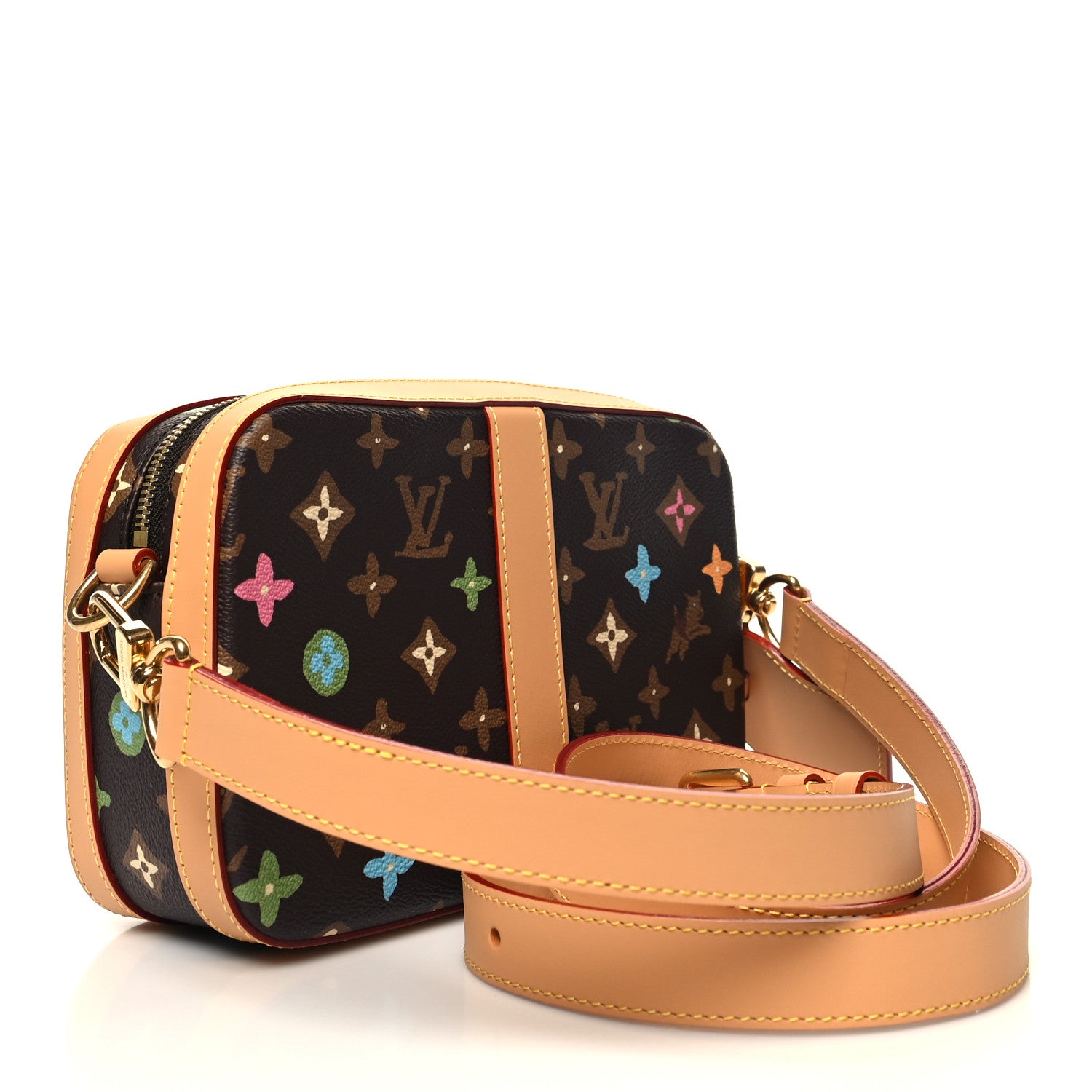 Louis Vuitton X TYLER THE CREATOR Monogram Craggy Envelope Messenger Chocolate 2 of 9