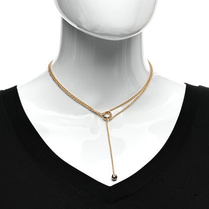 Cartier 18K Pink Yellow White Gold Baby Trinity Pampilles Necklace 2 of 4