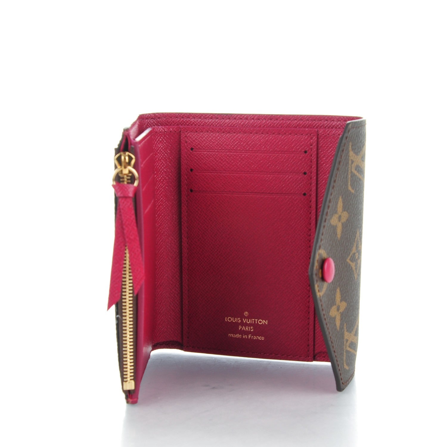 Louis Vuitton Monogram Victorine Wallet Fuchsia 5 of 7