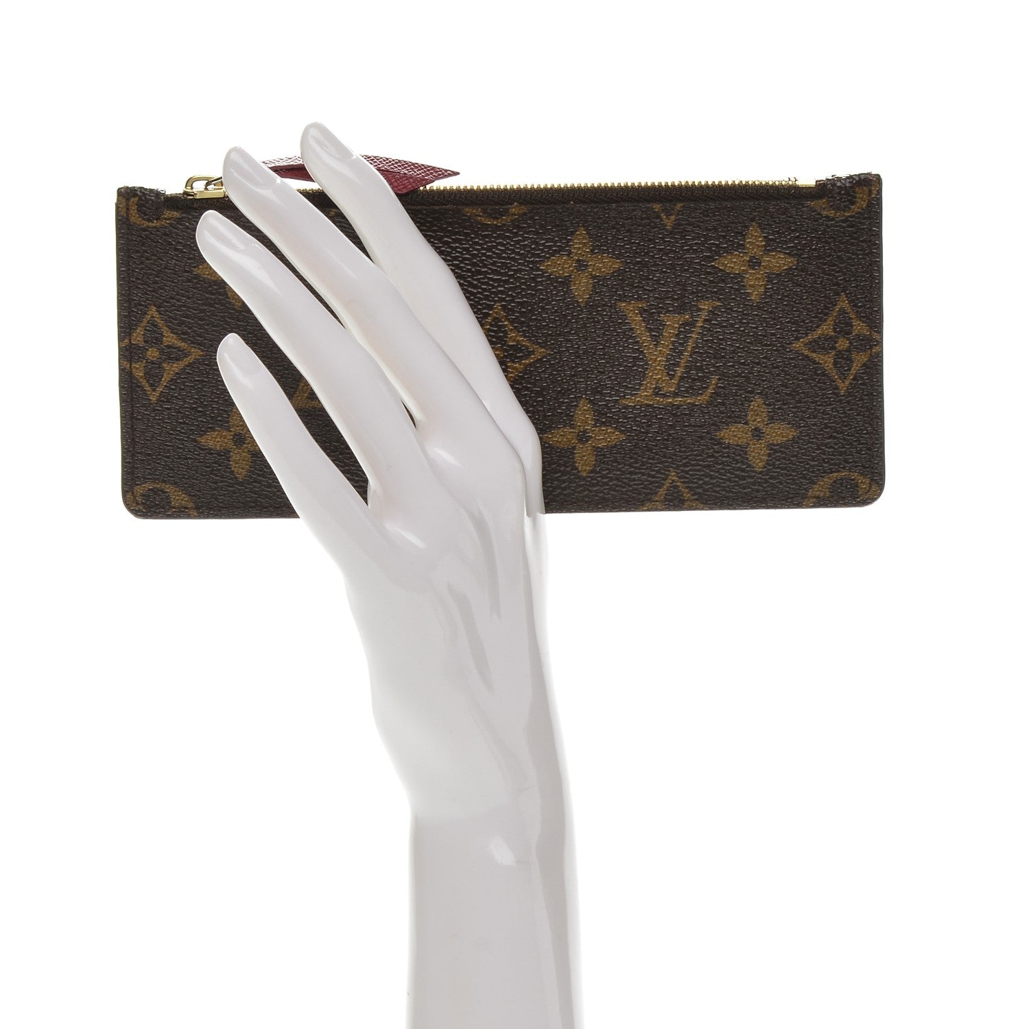 Louis Vuitton Monogram Josephine Wallet Zippered Insert Fuchsia 2 of 6