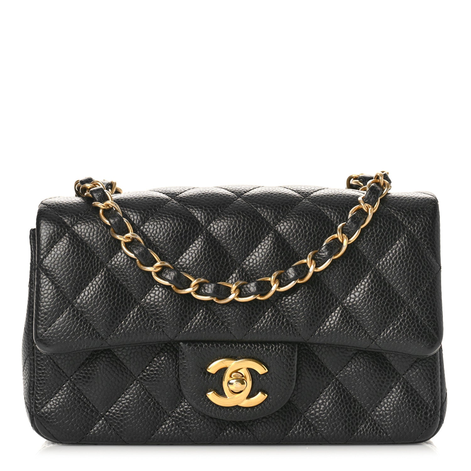 Chanel Caviar Quilted Mini Rectangular Flap Black 1 of 10