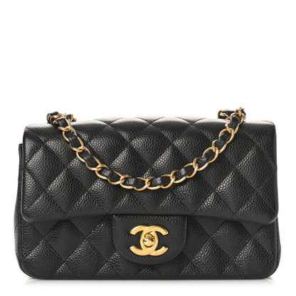 Chanel Caviar Quilted Mini Rectangular Flap Black 1 of 10