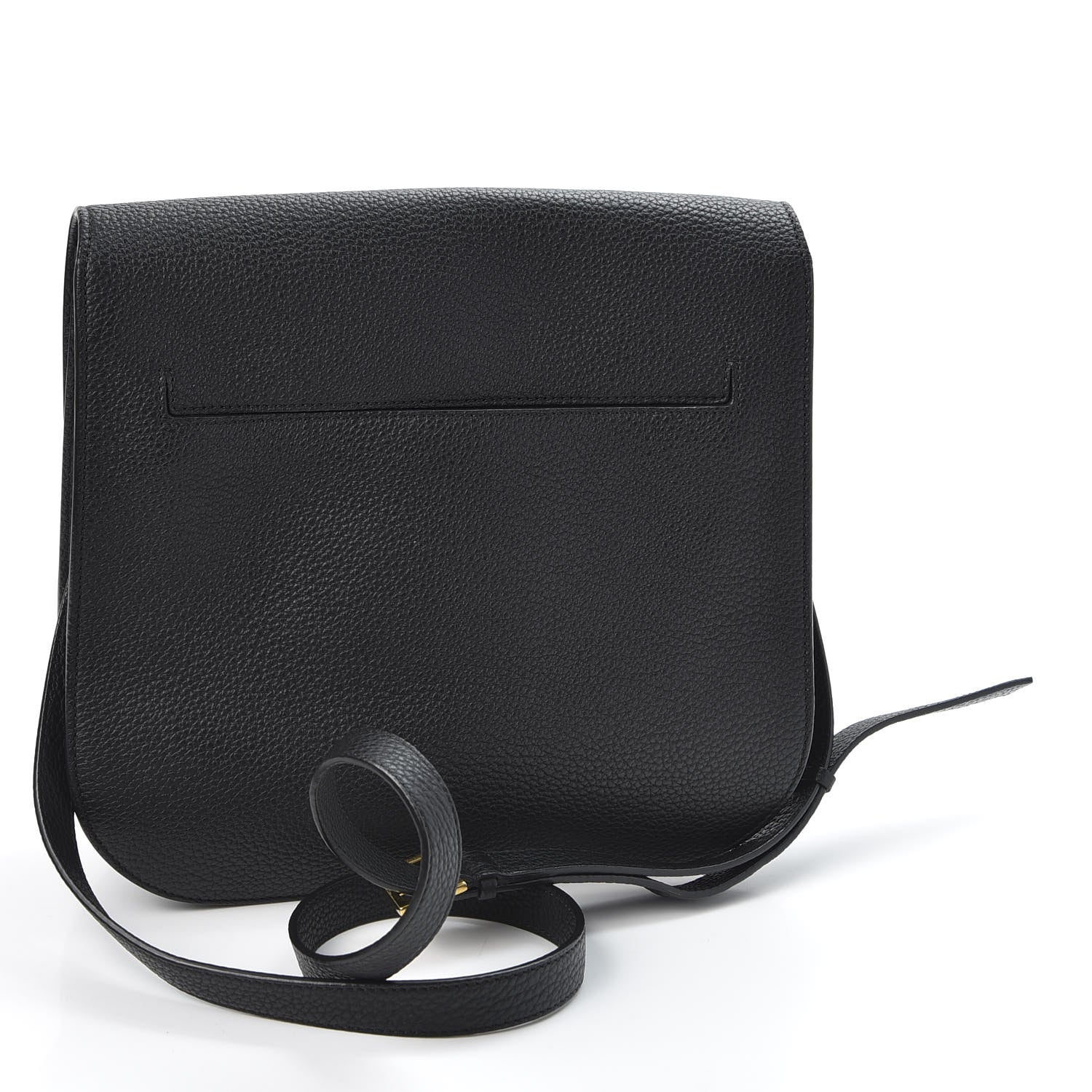 Tom Ford Calfskin Large T Clasp Tara Crossbody Bag Black 2 of 10