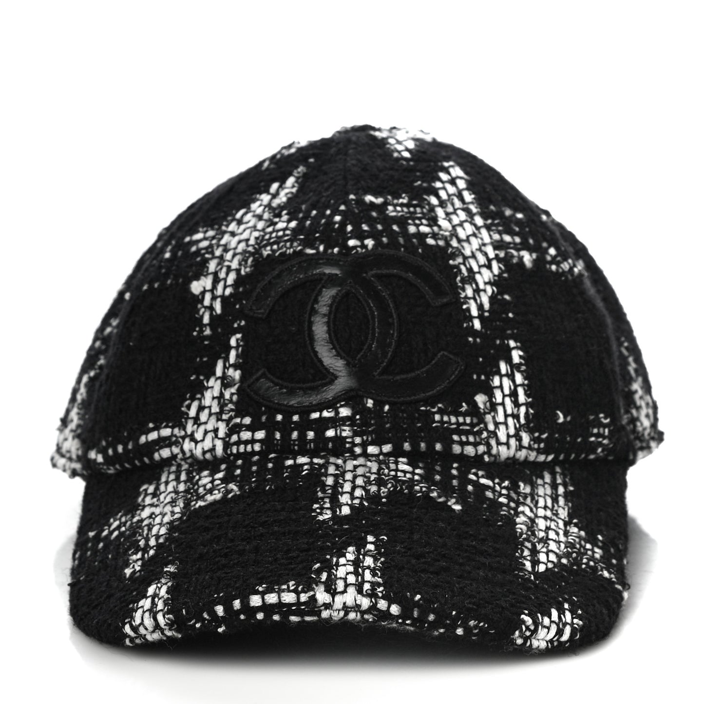 Tweed CC Cap Hat S Black White