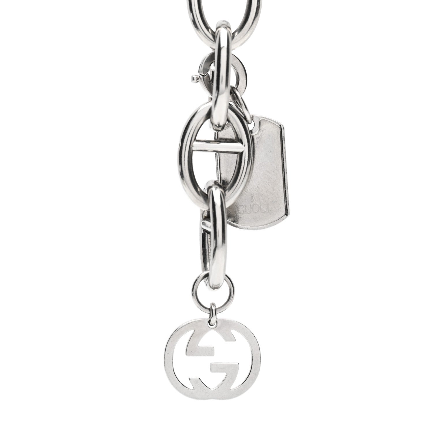 Gucci Stainless Steel Diamond 22mm G Charms Quartz Watch 5 of 6