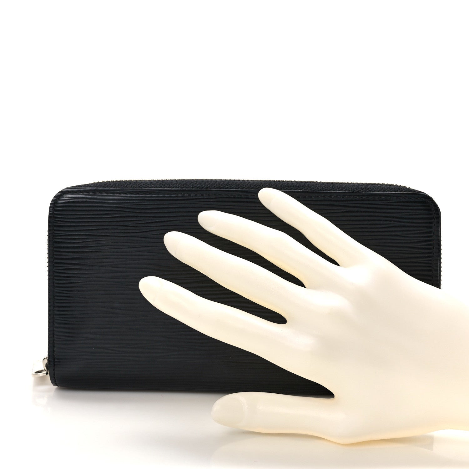 Louis Vuitton Epi Zippy Wallet Black 2 of 7