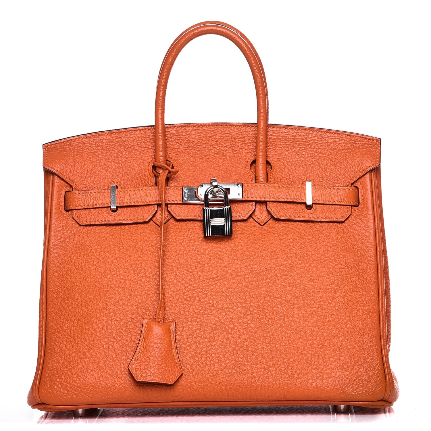 Hermes Togo Birkin 25 Orange 1 of 30
