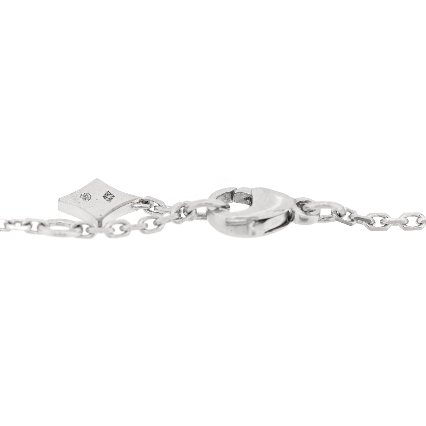 18K White Gold Diamond Star Blossom Bracelet