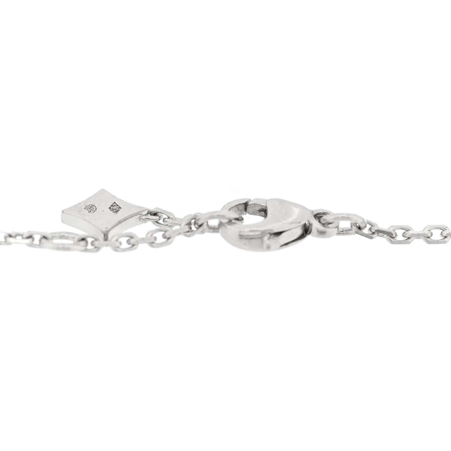 Louis Vuitton 18K White Gold Diamond Star Blossom Bracelet 3 of 3