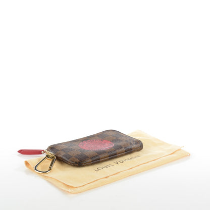 Louis Vuitton Damier Ebene Complice Trunks and Bags Key Pouch Red 7 of 12