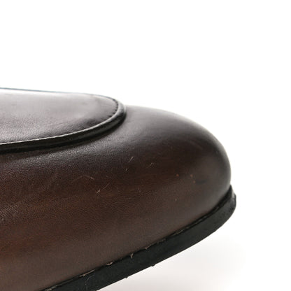 Gucci Calfskin Fur Womens Princetown Slippers 36.5 Brown 23 of 27